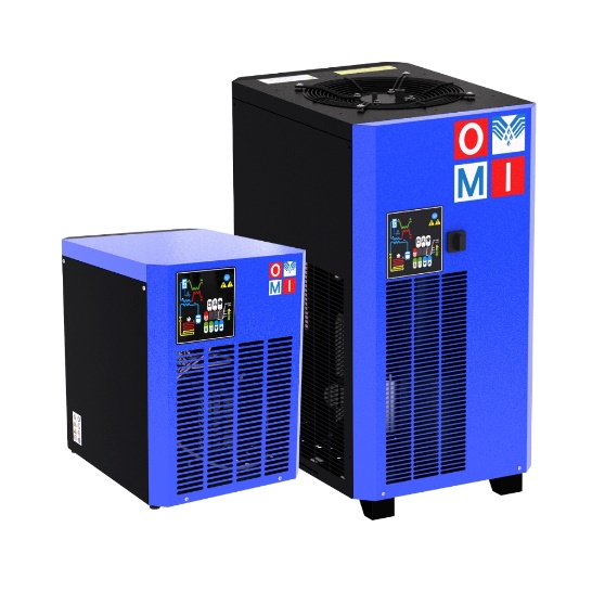 Refrigeration air dryers high pressure refrigeration dryers product image 1 on white  background| compressed air treatment | OMI