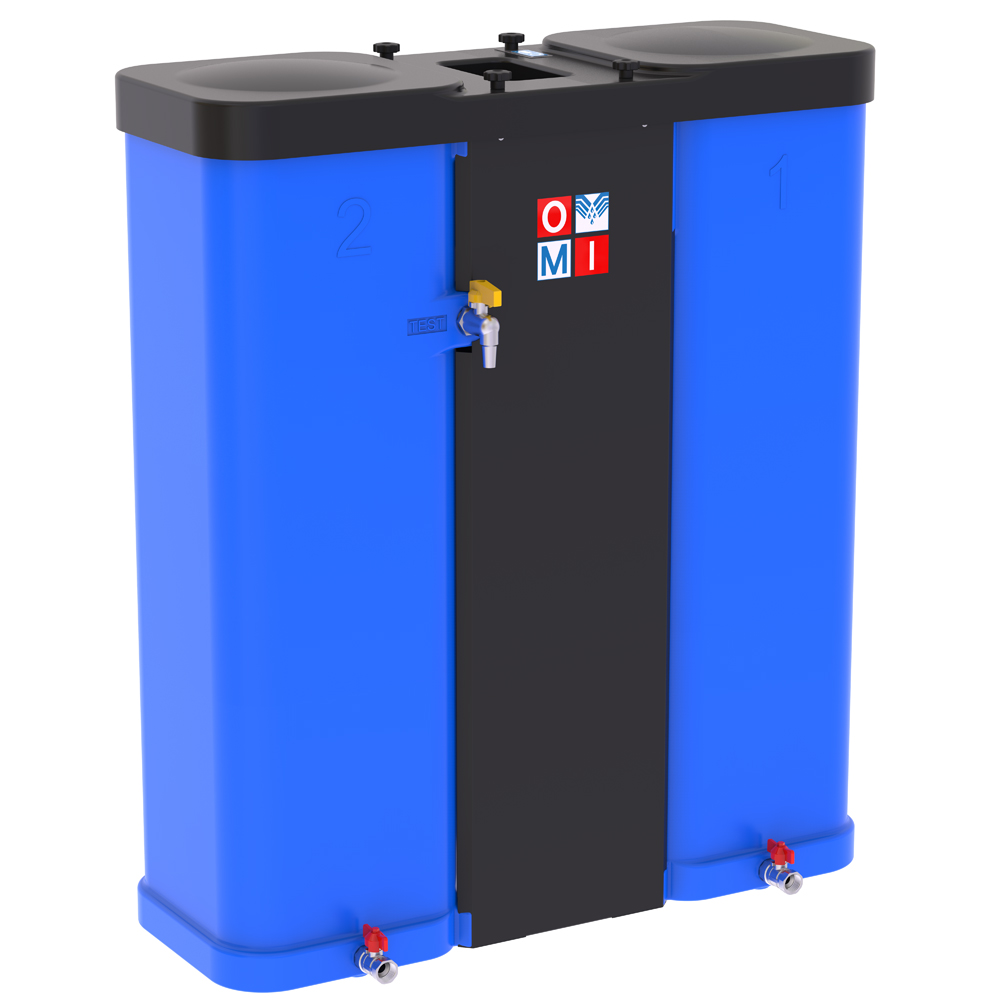 Water oil separators ecotron product image 1 on white  background| compressed air treatment | OMI