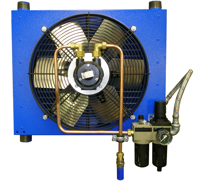 Aftercoolers ra p series product image 1 on white  background| compressed air treatment | OMI